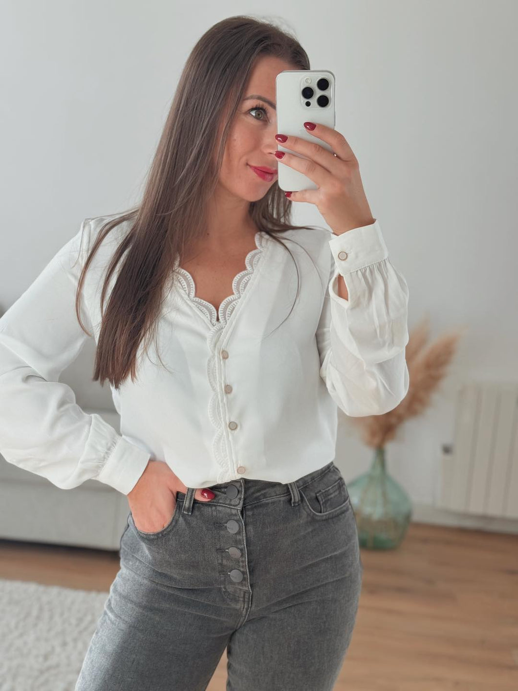 Blouse blanche