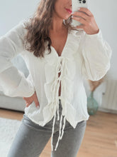 Charger l&#39;image dans la galerie, Blouse en gaze de coton
