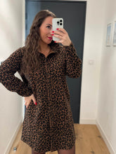Charger l'image dans la galerie, Robe chemise léopard
