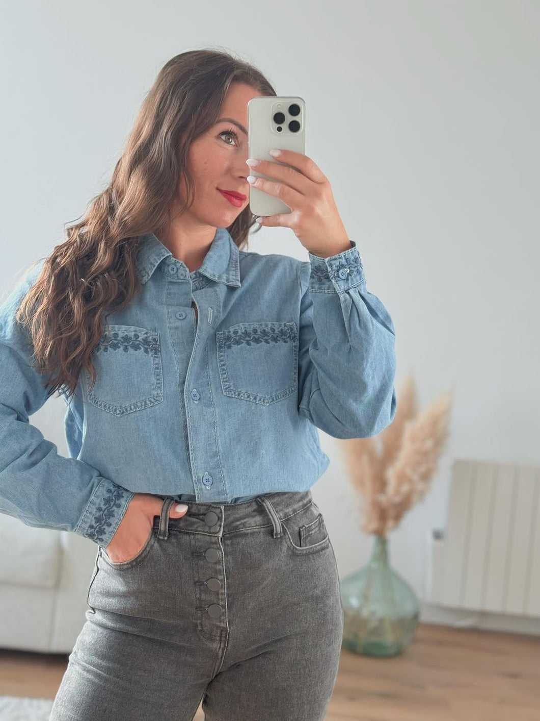 Chemise en jean