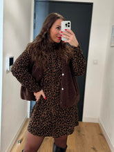 Charger l'image dans la galerie, Robe chemise léopard
