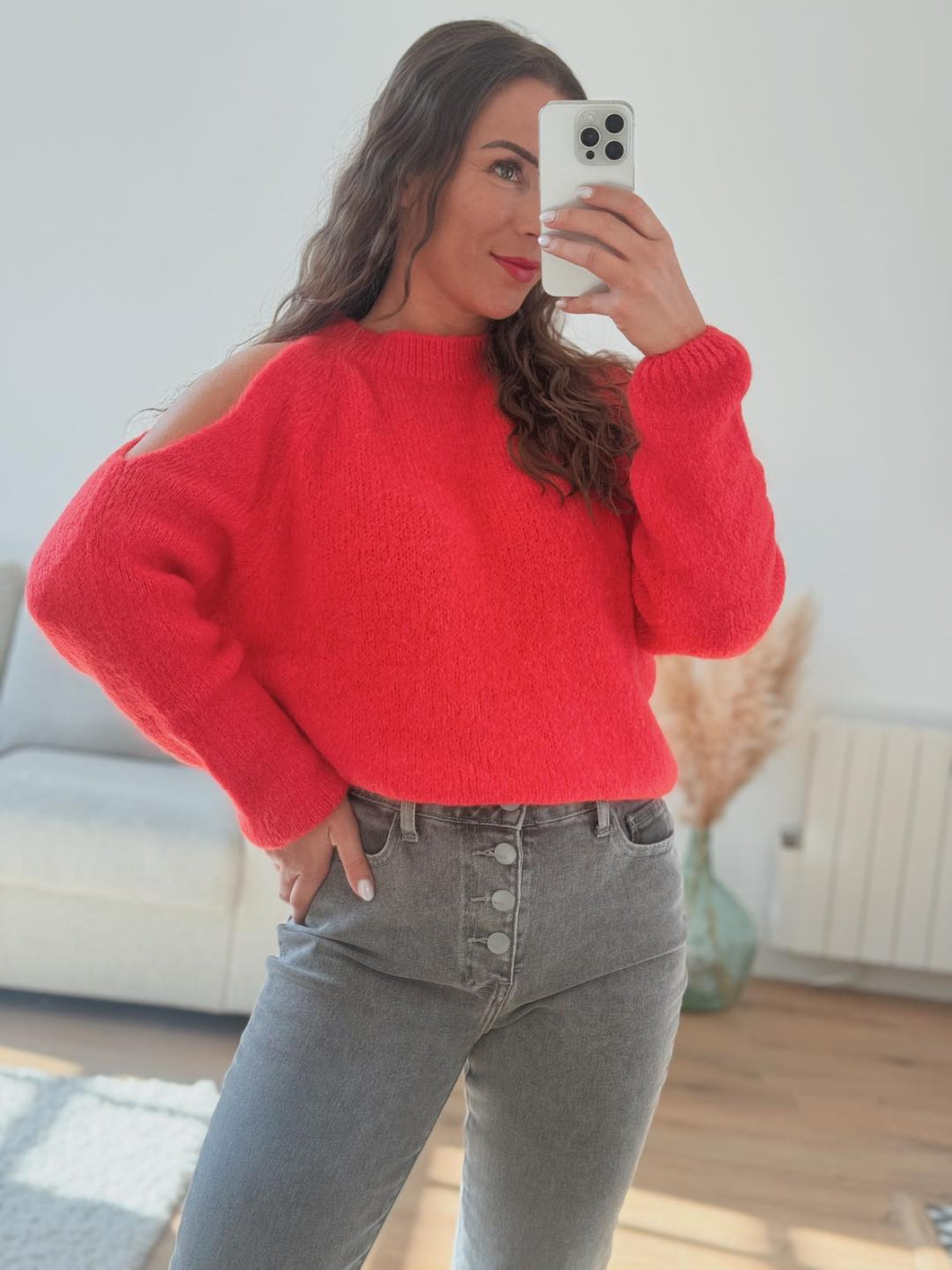 Pull rouge