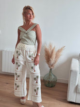 Charger l'image dans la galerie, Pantalon fluide palmiers
