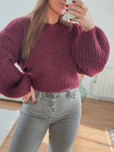 Charger l'image dans la galerie, Pull bordeaux
