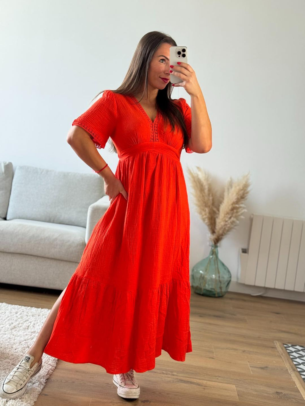 Robe corail
