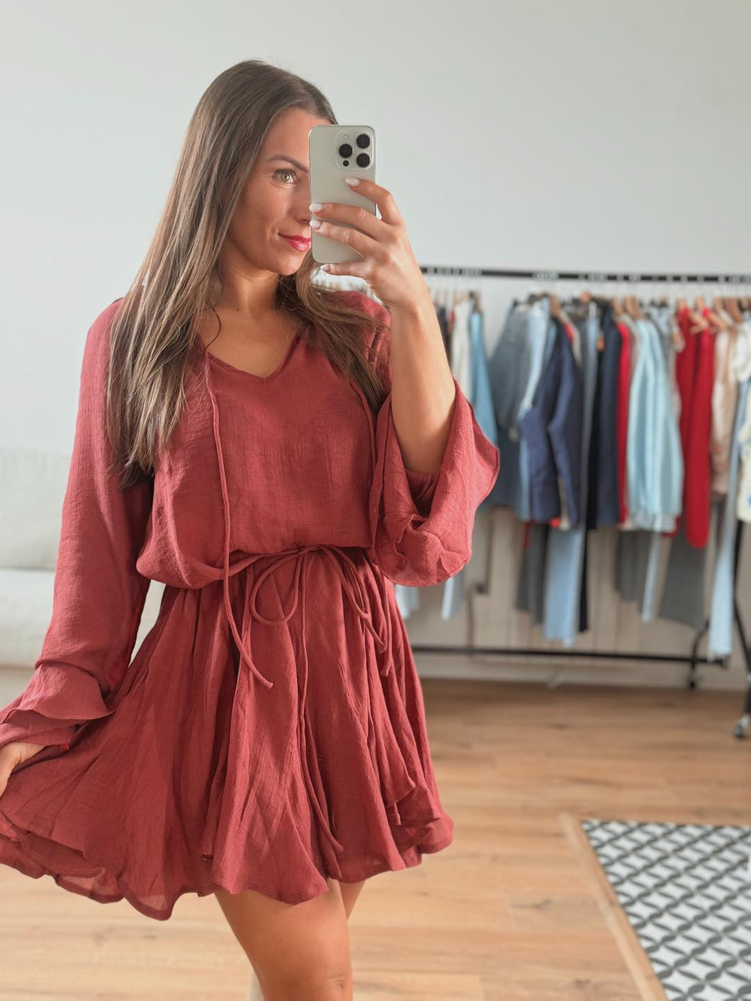 Robe terracota