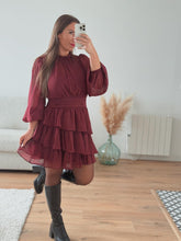 Charger l&#39;image dans la galerie, Robe bordeaux

