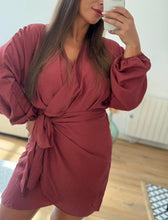 Charger l&#39;image dans la galerie, Robe terracotta
