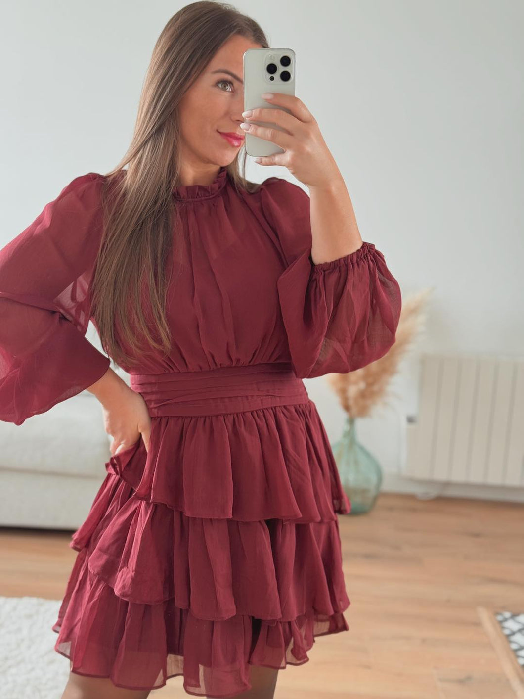 Robe bordeaux