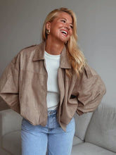 Charger l'image dans la galerie, Veste perfecto beige
