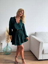 Charger l'image dans la galerie, Robe vert bouteille
