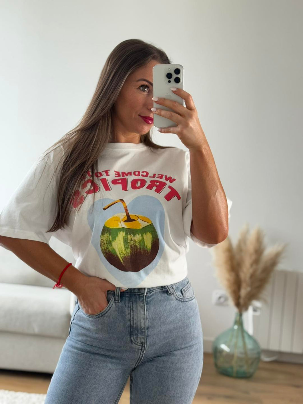 Tee shirt welcome to the tropics